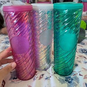 Starbucks tumblers